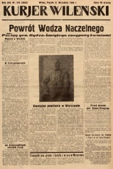 Kurjer Wileński. 1936, nr 249