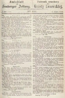 Amtsblatt zur Lemberger Zeitung = Dziennik Urzędowy do Gazety Lwowskiej. 1863, nr 165