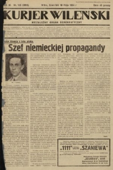 Kurjer Wileński : niezależny organ demokratyczny. 1934, nr 125
