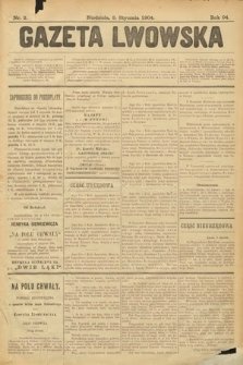 Gazeta Lwowska. 1904, nr 2