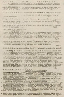 Poufny Wewnętrzny Biuletyn Radiowy Oddziału PAT w Jerozolimie. 1943, nr 65