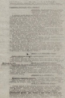 Poufny Wewnętrzny Biuletyn Radiowy Oddziału PAT w Jerozolimie. 1943, nr 126