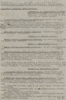 Poufny Wewnętrzny Biuletyn Radiowy Oddziału PAT w Jerozolimie. 1943, nr 127