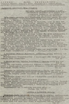 Poufny Wewnętrzny Biuletyn Radiowy Oddziału PAT w Jerozolimie. 1943, nr 155