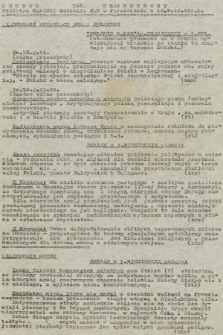 Poufny Wewnętrzny Biuletyn Radiowy Oddziału PAT w Jerozolimie. 1943, nr 166