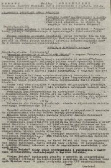Poufny Wewnętrzny Biuletyn Radiowy Oddziału PAT w Jerozolimie. 1943, nr 174
