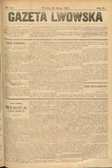 Gazeta Lwowska. 1904, nr 72
