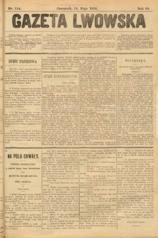 Gazeta Lwowska. 1904, nr 114