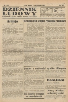Dziennik Ludowy : organ Polskiej Partji Socjalistycznej. 1933, nr 230