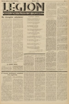 Legjon : organ Legjonu Młodych Okr. Wileńskiego : bezpłatny dodatek do „Kurjera Wileńskiego”. 1933, nr 3