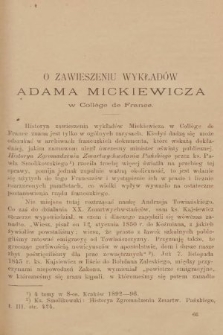 Przewodnik Naukowy i Literacki : dodatek do Gazety Lwowskiej. 1898, [z. 10]