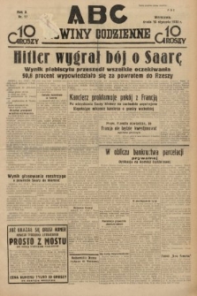 ABC : nowiny codzienne. 1935, nr 17