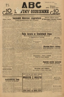 ABC : nowiny codzienne. 1935, nr 20