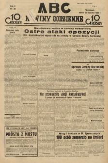 ABC : nowiny codzienne. 1935, nr 28