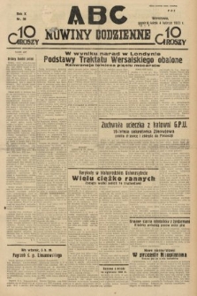 ABC : nowiny codzienne. 1935, nr 38