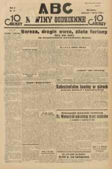 ABC : nowiny codzienne. 1935, nr 41