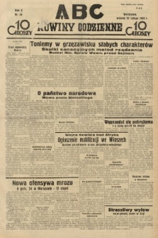 ABC : nowiny codzienne. 1935, nr 46