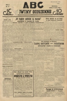 ABC : nowiny codzienne. 1935, nr 72