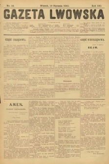 Gazeta Lwowska. 1910, nr 12
