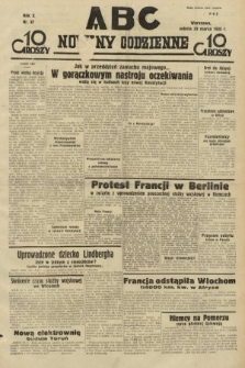 ABC : nowiny codzienne. 1935, nr 87