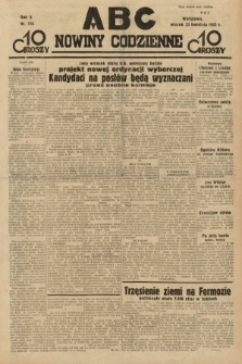ABC : nowiny codzienne. 1935, nr 116