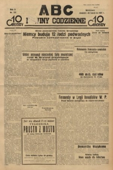 ABC : nowiny codzienne. 1935, nr 121