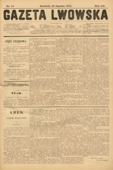 Gazeta Lwowska. 1910, nr 17