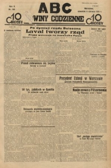 ABC : nowiny codzienne. 1935, nr 160