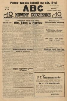 ABC : nowiny codzienne. 1935, nr 176