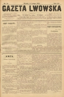 Gazeta Lwowska. 1910, nr 35