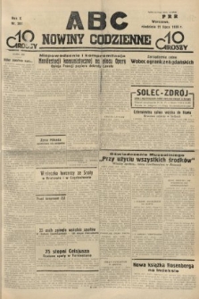 ABC : nowiny codzienne. 1935, nr 207
