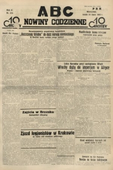 ABC : nowiny codzienne. 1935, nr 210