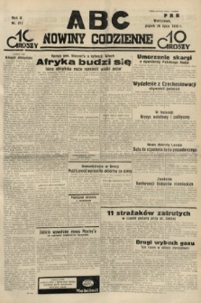 ABC : nowiny codzienne. 1935, nr 212