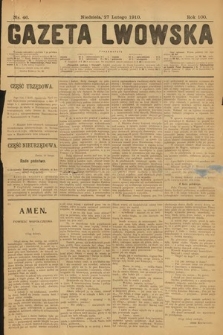 Gazeta Lwowska. 1910, nr 46