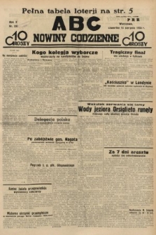 ABC : nowiny codzienne. 1935, nr 232