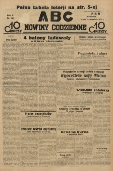 ABC : nowiny codzienne. 1935, nr 266