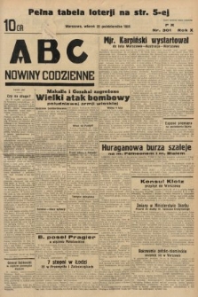 ABC : nowiny codzienne. 1935, nr 301