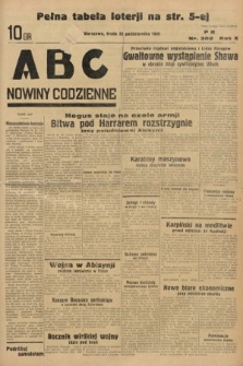 ABC : nowiny codzienne. 1935, nr 302