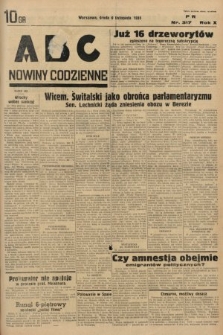 ABC : nowiny codzienne. 1935, nr 317
