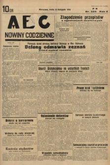 ABC : nowiny codzienne. 1935, nr 324
