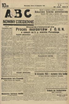 ABC : nowiny codzienne. 1935, nr 330