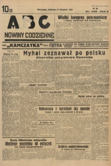 ABC : nowiny codzienne. 1935, nr 335