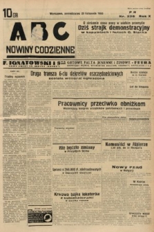 ABC : nowiny codzienne. 1935, nr 336