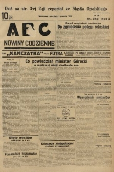 ABC : nowiny codzienne. 1935, nr 342