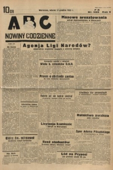 ABC : nowiny codzienne. 1935, nr 359