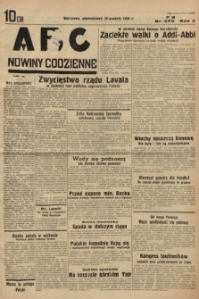 ABC : nowiny codzienne. 1935, nr 370