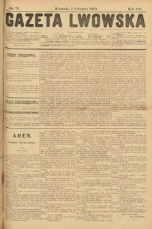 Gazeta Lwowska. 1910, nr 75