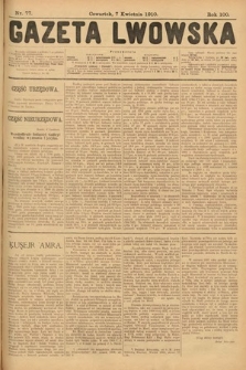 Gazeta Lwowska. 1910, nr 77