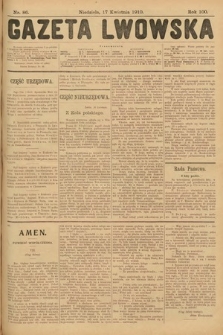 Gazeta Lwowska. 1910, nr 86