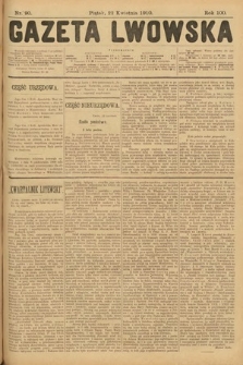 Gazeta Lwowska. 1910, nr 90